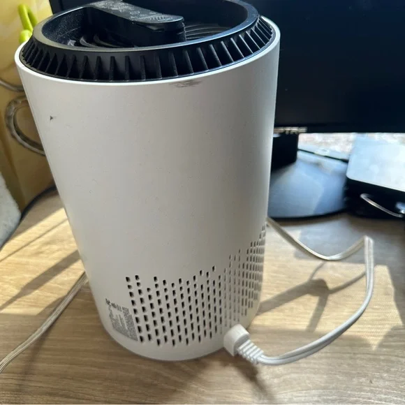 Aroeve White Air Purifier with Blue Light - Picture 4 of 5